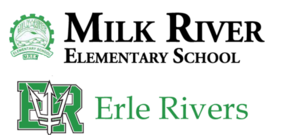 Erle Rivers High School and Milk River Elementary School Logo