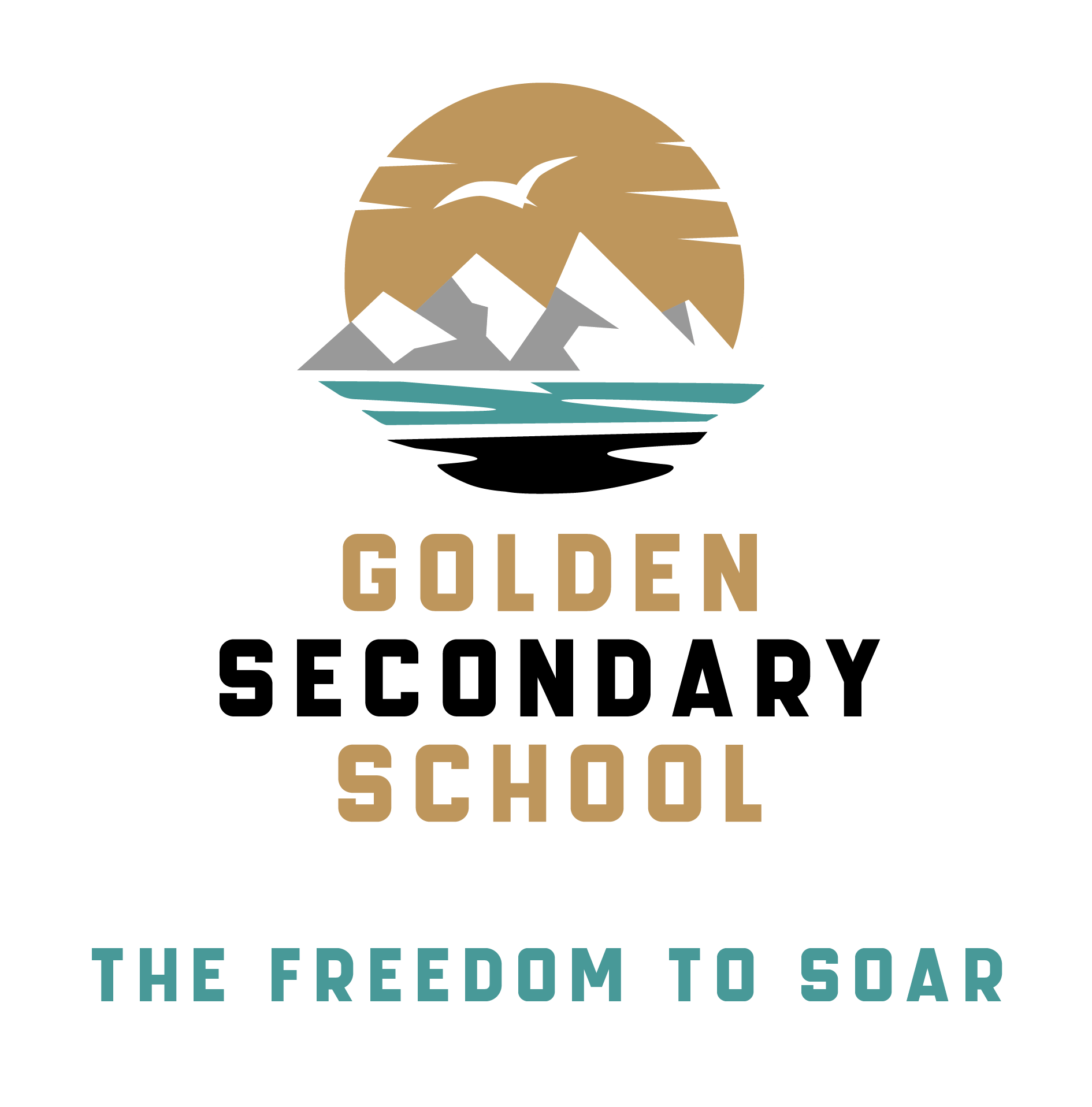 Golden Secondary School logo