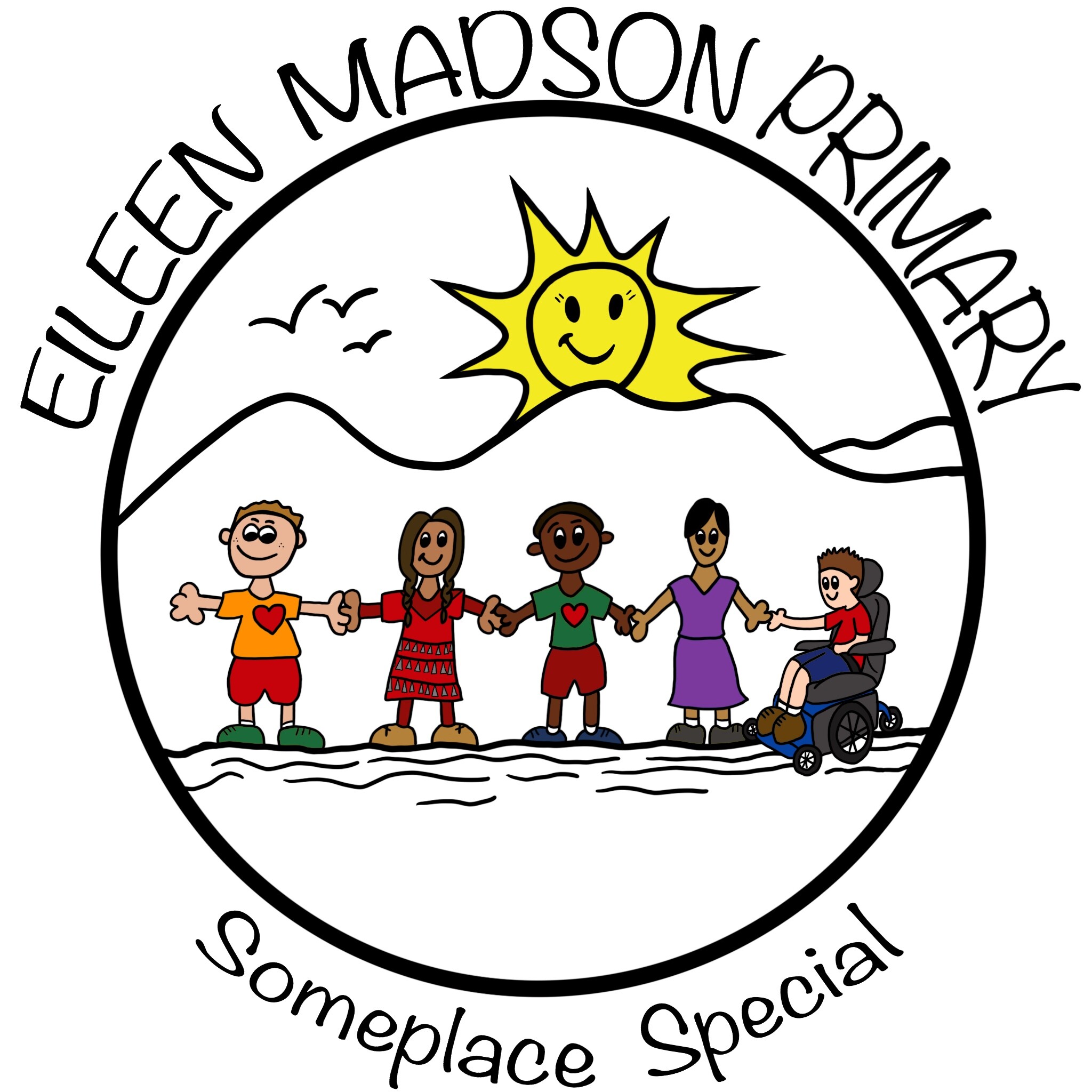 Eileen Madson Primary School logo