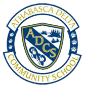 Athabasca Delta Community School logo